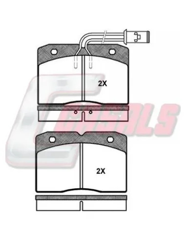 Kit Pastillas De Freno Iveco