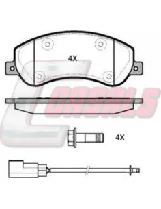 Kit Pastillas De Freno Wva.24484