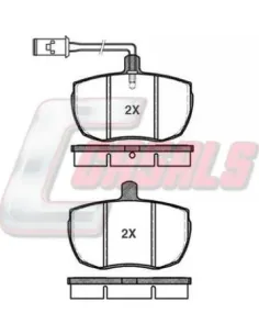 Kit Pastillas De Freno Wva.20653
