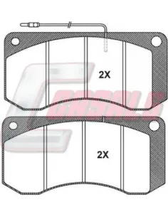 Kit Pastillas De Freno Renault