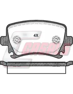 Kit Pastillas De Freno Wva.23914