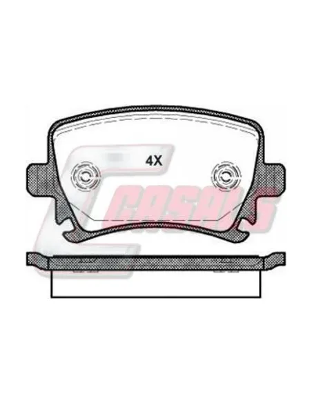 Kit Pastillas De Freno Wva.23914