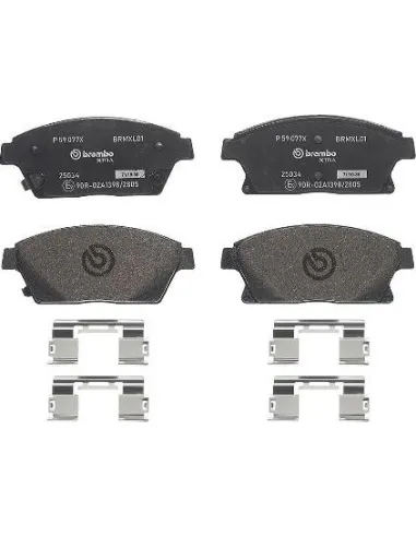 P59077X Juego de pastillas de freno Brembo