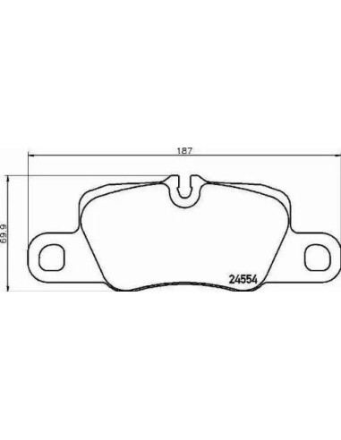 P65029 Juego de pastillas de freno Brembo