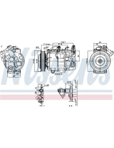 Compresor Aire acondicionado Renault 926000994R