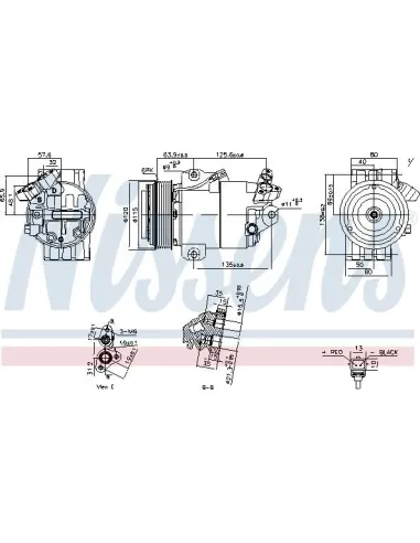 Compresor aire acondicionado Renault 92600JY02A