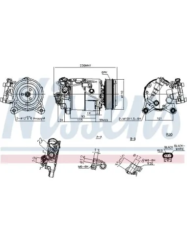 Compresor Aire acondicionado Bmw 64525A3F1D2