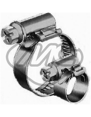 Abrazaderadera Sin Fin 32-50 Inox