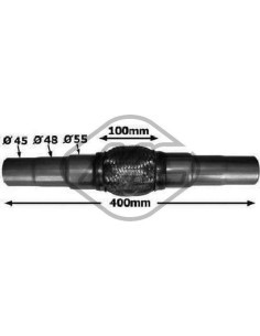 Flexible Escape 400 100Mm