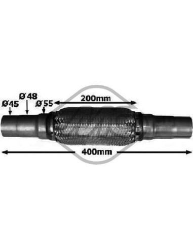 Flexible Escape 400 200Mm