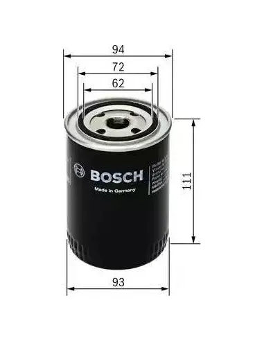 Filtro de aceite Bosch 451103084