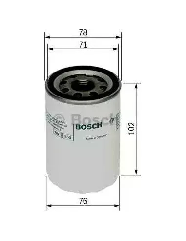 Filtro de aceite Bosch 451103109