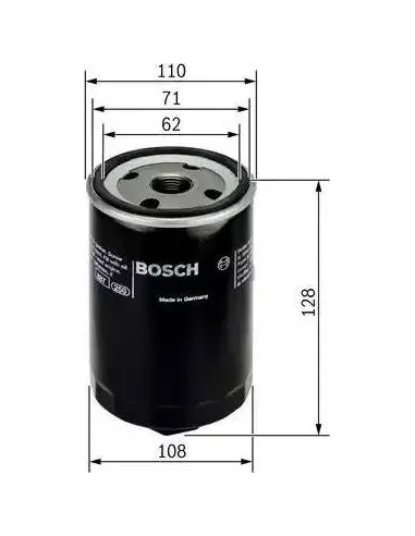 Filtro de aceite Bosch 451103257